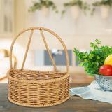 Maxbell Hanging Storage Basket Handwoven Storage Organizer for Office Kitchen Closet
