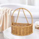 Maxbell Hanging Storage Basket Handwoven Storage Organizer for Office Kitchen Closet