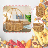 Maxbell Hanging Storage Basket Handwoven Storage Organizer for Office Kitchen Closet