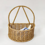 Maxbell Hanging Storage Basket Handwoven Storage Organizer for Office Kitchen Closet