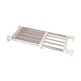 Maxbell Closet Tension Shelf Rod DIY Cabinet Divider Shelve for Home Office Bathroom