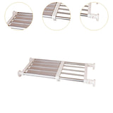 Maxbell Closet Tension Shelf Rod DIY Cabinet Divider Shelve for Home Office Bathroom