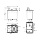 Maxbell Gas Water Separation Integrated Water Tank Replace Accessories Water Machine