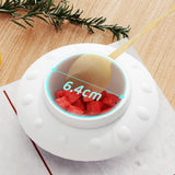 Maxbell 2.5" Ice Ball Maker Ice Cube Tray for Freezer for Coffee Chilled Drinks Beer Yellow