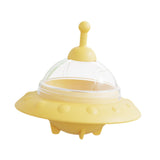 Maxbell 2.5" Ice Ball Maker Ice Cube Tray for Freezer for Coffee Chilled Drinks Beer Yellow