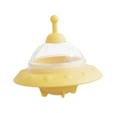 Maxbell 2.5" Ice Ball Maker Ice Cube Tray for Freezer for Coffee Chilled Drinks Beer Yellow