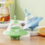 Maxbell 2.5" Ice Ball Maker Ice Cube Tray for Freezer for Coffee Chilled Drinks Beer Yellow