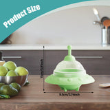 Maxbell 2.5" Ice Ball Maker Ice Cube Tray for Freezer for Coffee Chilled Drinks Beer Green
