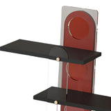 Maxbell 3 Tier Coffee Mug Holder Shelf Sturdy Countertop for   Kitchen  Black