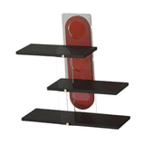 Maxbell 3 Tier Coffee Mug Holder Shelf Sturdy Countertop for   Kitchen  Black