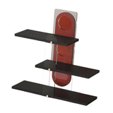 Maxbell 3 Tier Coffee Mug Holder Shelf Sturdy Countertop for   Kitchen  Black