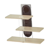 Maxbell 3 Tier Coffee Mug Holder Shelf Sturdy Countertop for   Kitchen  Milky White