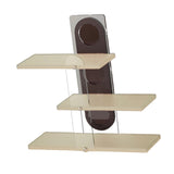 Maxbell 3 Tier Coffee Mug Holder Shelf Sturdy Countertop for   Kitchen  Milky White