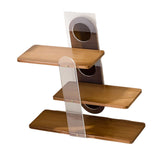 Maxbell 3 Tier Coffee Mug Holder Shelf Sturdy Countertop for   Kitchen  Tea Color