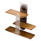 Maxbell 3 Tier Coffee Mug Holder Shelf Sturdy Countertop for   Kitchen  Tea Color