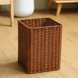Maxbell Trash Can Sturdy Portable Ornament Bucket Garbage Can for Toilet Office Home