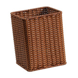 Maxbell Trash Can Sturdy Portable Ornament Bucket Garbage Can for Toilet Office Home