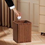 Maxbell Trash Can Sturdy Portable Ornament Bucket Garbage Can for Toilet Office Home
