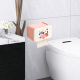 Maxbell Wall Mounted Tissue Box Cute Tissue Dispenser for Bathroom Kitchen Farmhouse Pink Dog