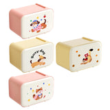 Maxbell Wall Mounted Tissue Box Cute Tissue Dispenser for Bathroom Kitchen Farmhouse Pink Dog