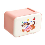 Maxbell Wall Mounted Tissue Box Cute Tissue Dispenser for Bathroom Kitchen Farmhouse Pink Dog