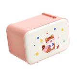 Maxbell Wall Mounted Tissue Box Cute Tissue Dispenser for Bathroom Kitchen Farmhouse Pink Cat