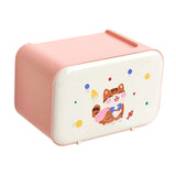 Maxbell Wall Mounted Tissue Box Cute Tissue Dispenser for Bathroom Kitchen Farmhouse Pink Cat