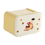 Maxbell Wall Mounted Tissue Box Cute Tissue Dispenser for Bathroom Kitchen Farmhouse Yellow Cat