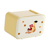 Maxbell Wall Mounted Tissue Box Cute Tissue Dispenser for Bathroom Kitchen Farmhouse Yellow Cat