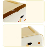 Maxbell Wall Mounted Tissue Box Cute Tissue Dispenser for Bathroom Kitchen Farmhouse Yellow Cat