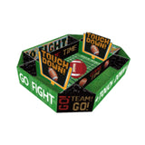 Maxbell Football Party Supplies Kit Portable Snack Tray for Party Birthday Carnivals