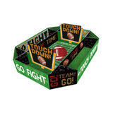 Maxbell Football Party Supplies Kit Portable Snack Tray for Party Birthday Carnivals