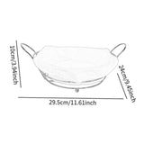 Maxbell Bread Basket Iron Vegetable Baskets for Dining Table Cabinet Kitchen Counter Black
