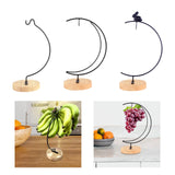 Maxbell Banana Holder Stand Sturdy Keep Bananas Fresh  Semicircular Shaped