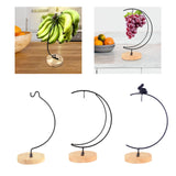 Maxbell Banana Holder Stand Sturdy Keep Bananas Fresh  Semicircular Shaped