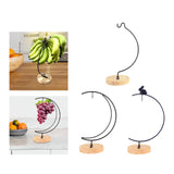 Maxbell Banana Holder Stand Sturdy Keep Bananas Fresh  Semicircular Shaped