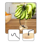 Maxbell Banana Holder Stand Sturdy Keep Bananas Fresh  Semicircular Shaped