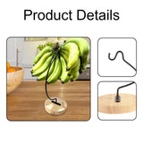 Maxbell Banana Holder Stand Sturdy Keep Bananas Fresh  Semicircular Shaped