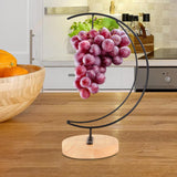 Maxbell Banana Holder Stand Sturdy Keep Bananas Fresh  Moon Shaped