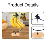 Maxbell Banana Holder Stand Sturdy Keep Bananas Fresh  Rabbit Shaped