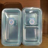 Maxbell 4Pcs Stainless Steel Snack Container Bento Box for Kids, Adults Work Kitchen