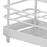 Maxbell Toothbrush Holder Toothpaste Holder Rack for Bathroom Accessories Toothbrush White