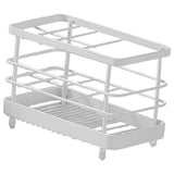 Maxbell Toothbrush Holder Toothpaste Holder Rack for Bathroom Accessories Toothbrush White
