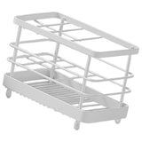 Maxbell Toothbrush Holder Toothpaste Holder Rack for Bathroom Accessories Toothbrush White