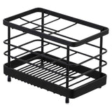 Maxbell Toothbrush Holder Toothpaste Holder Rack for Bathroom Accessories Toothbrush Black