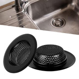 Maxbell Mesh Basket Effectively Replacement Kitchen Sink Strainer for Drain Bathroom black