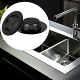 Maxbell Mesh Basket Effectively Replacement Kitchen Sink Strainer for Drain Bathroom black