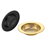 Maxbell Mesh Basket Effectively Replacement Kitchen Sink Strainer for Drain Bathroom black