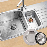 Maxbell Mesh Basket Effectively Replacement Kitchen Sink Strainer for Drain Bathroom black