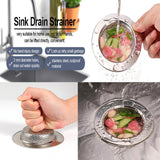Maxbell Mesh Basket Effectively Replacement Kitchen Sink Strainer for Drain Bathroom black